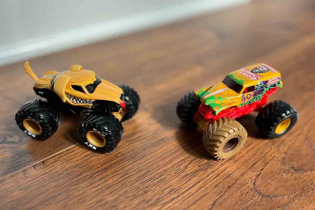 Monster Mutt Golden and 40th Anniversary Grave Digger