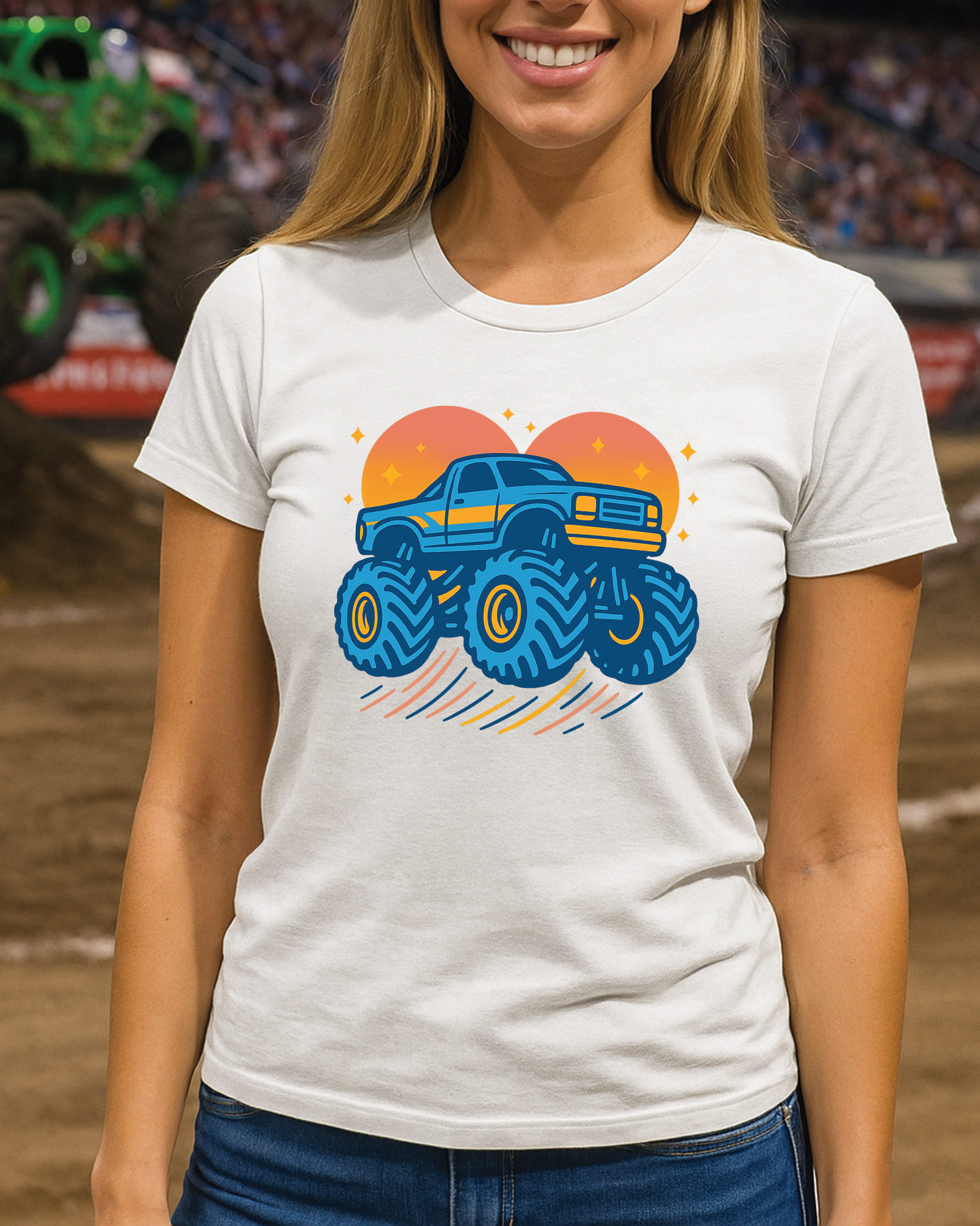 monster truck show t-shirt