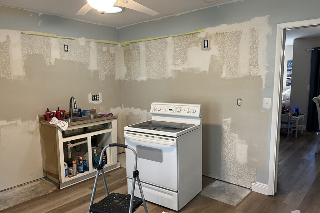 kitchen demo